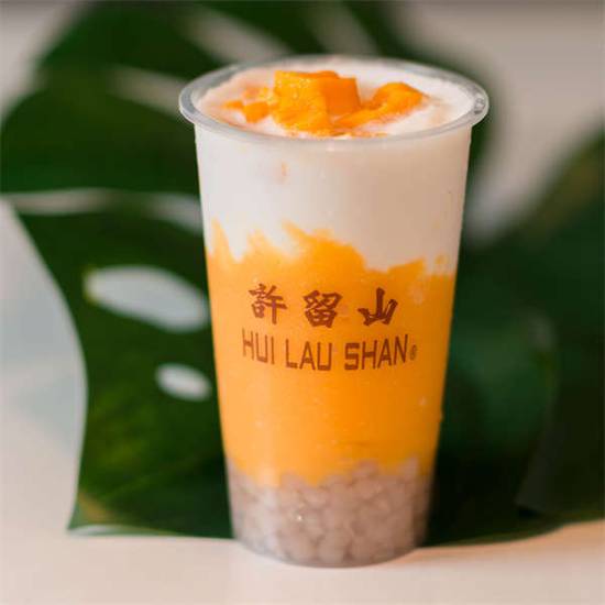 Mango Coconut with Mini Taro Ball 芒椰小芋圆